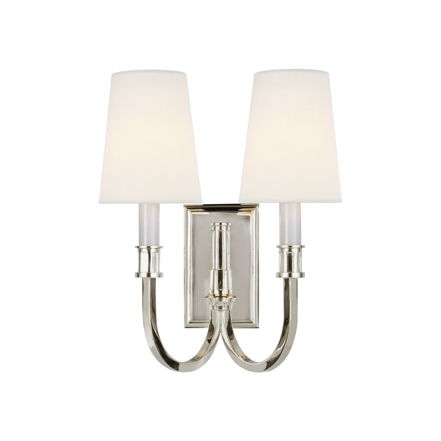 Modern Library Double Sconce