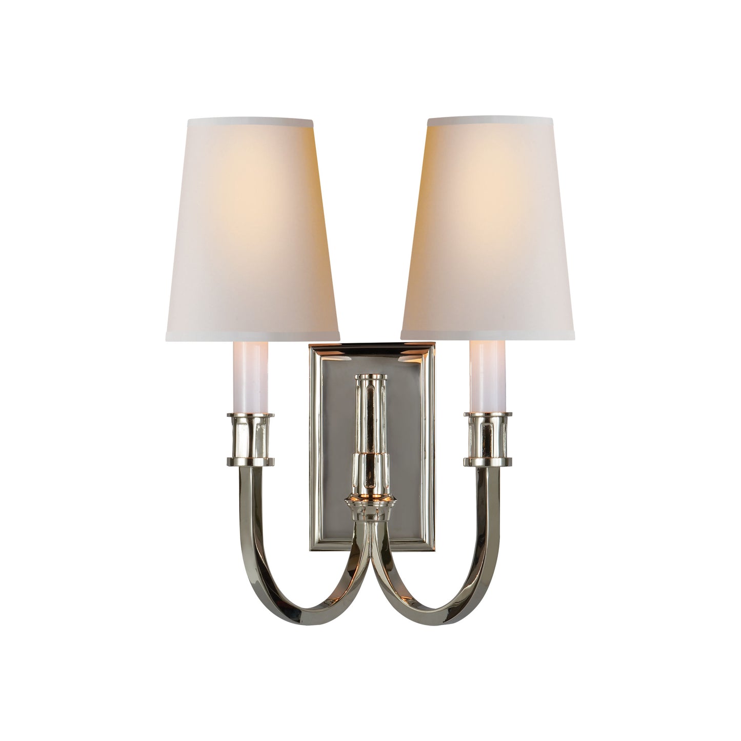 Modern Library Double Sconce