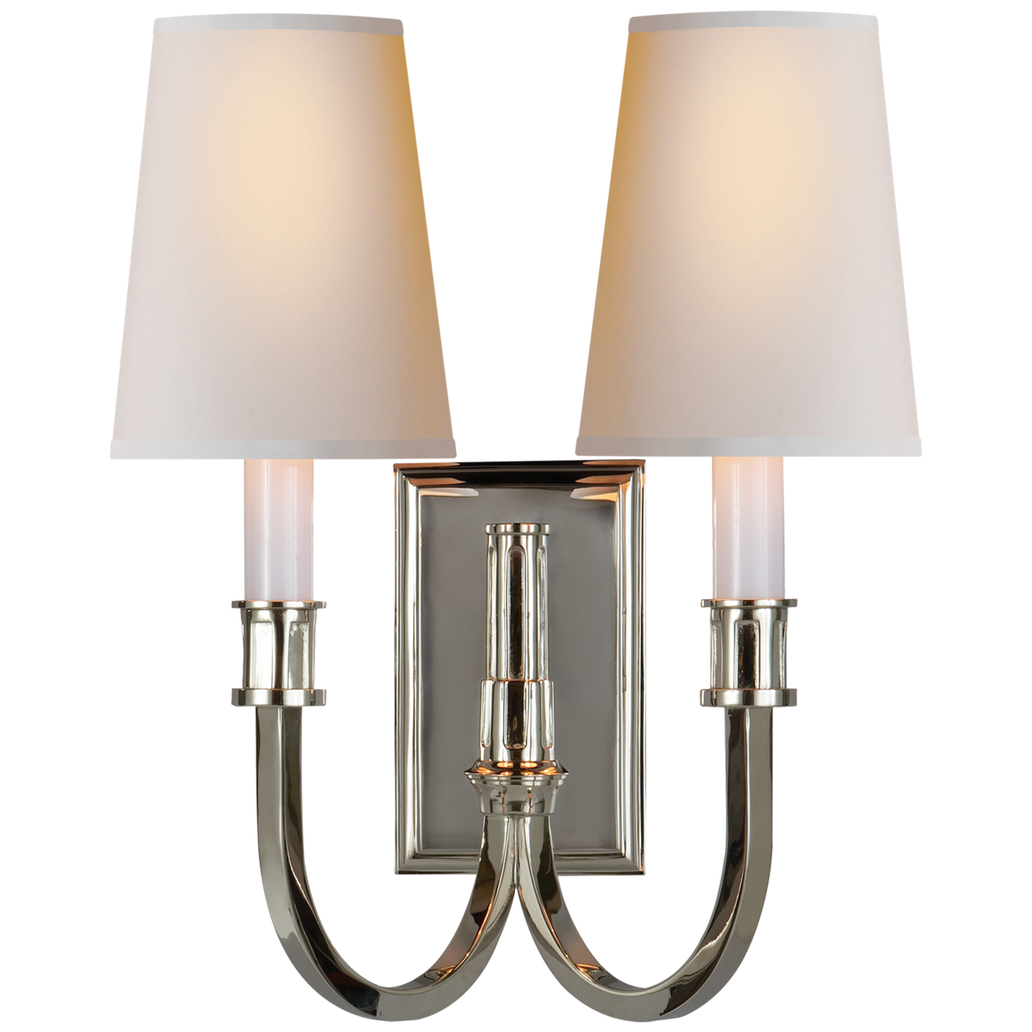 Modern Library Double Sconce