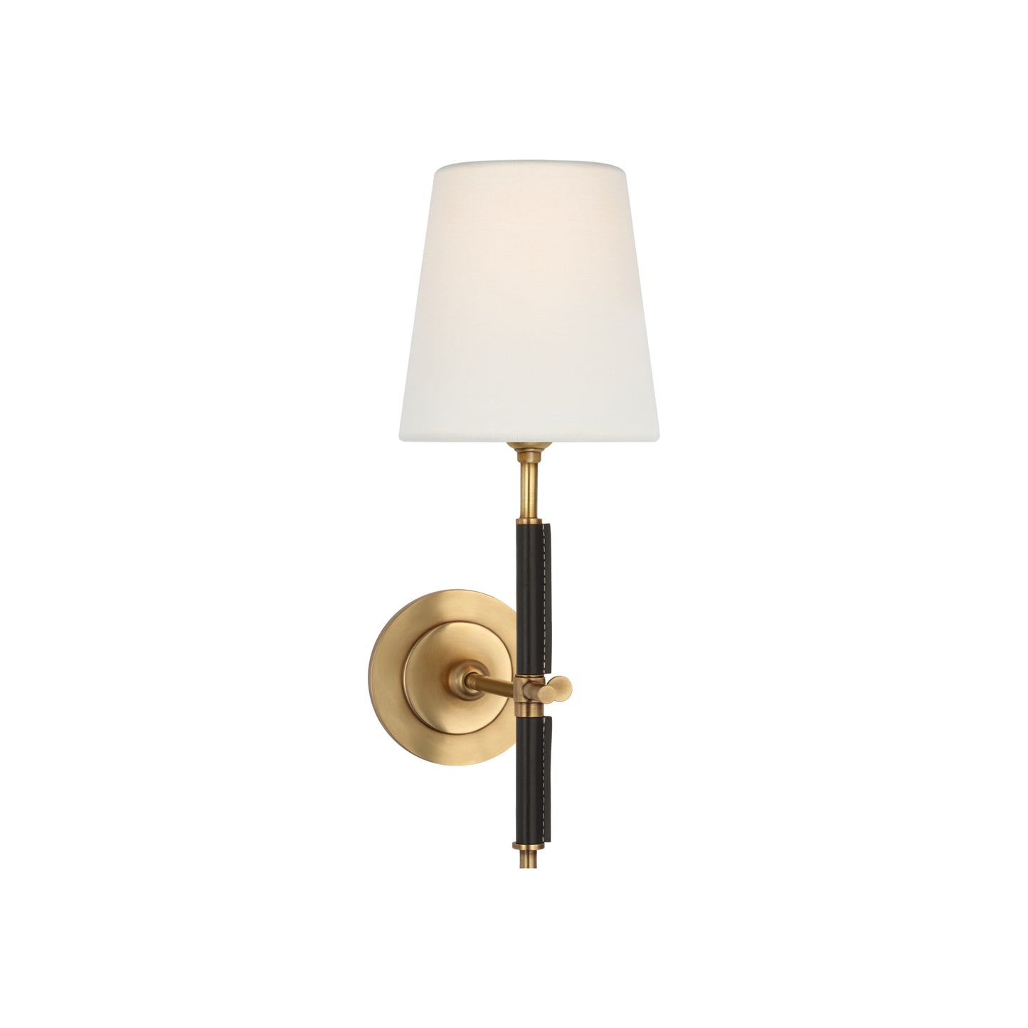 Bryant Wrapped Sconce with Linen Shade