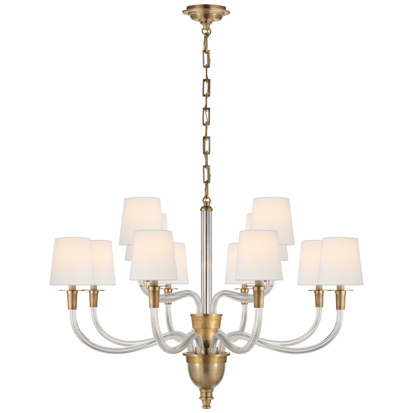 Vivian Large Two-Tier Chandelier