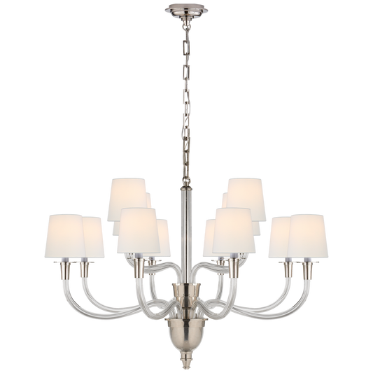 Vivian Large Two-Tier Chandelier