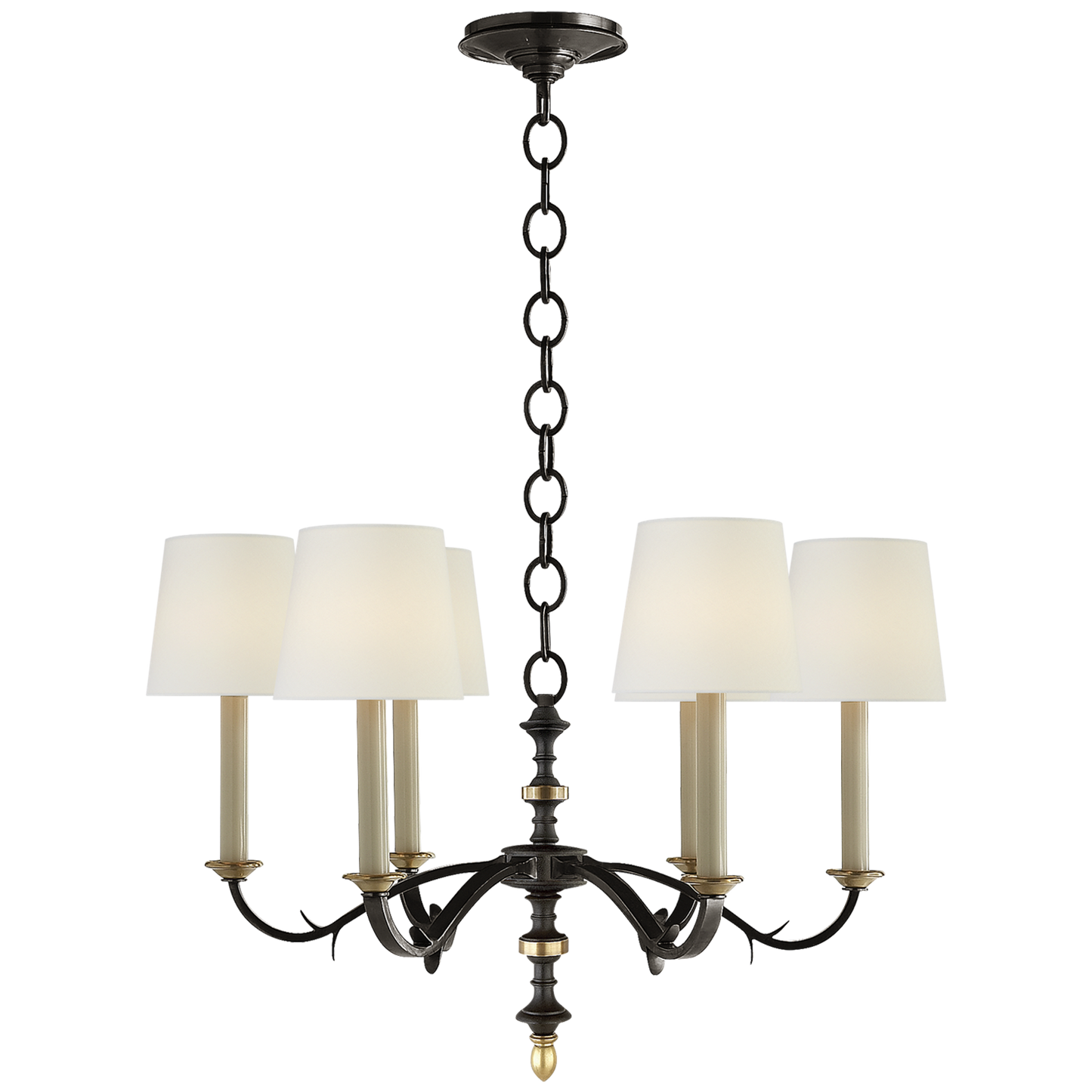 Channing Small Six-Light Chandelier