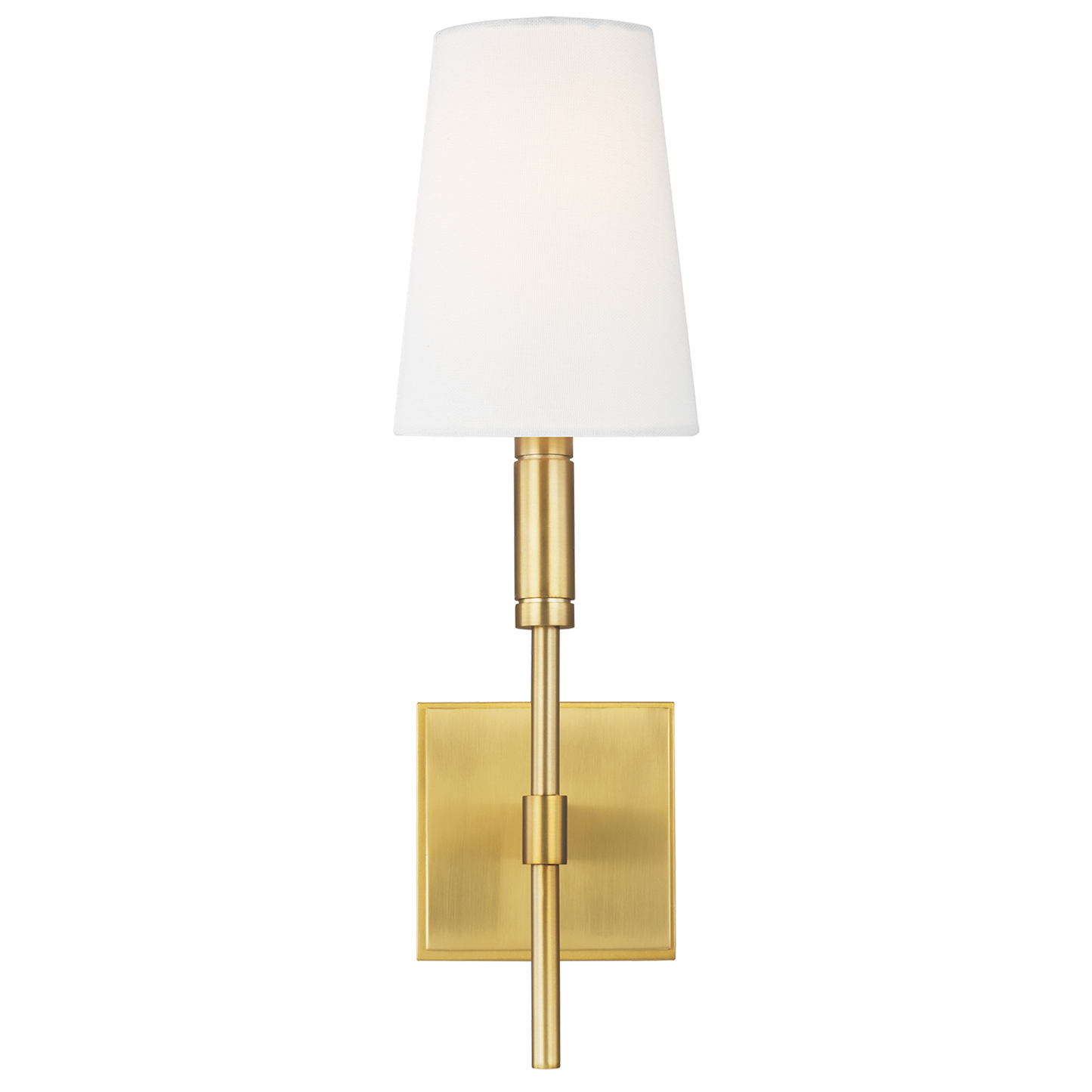 Beckham Classic Sconce with Linen Shade