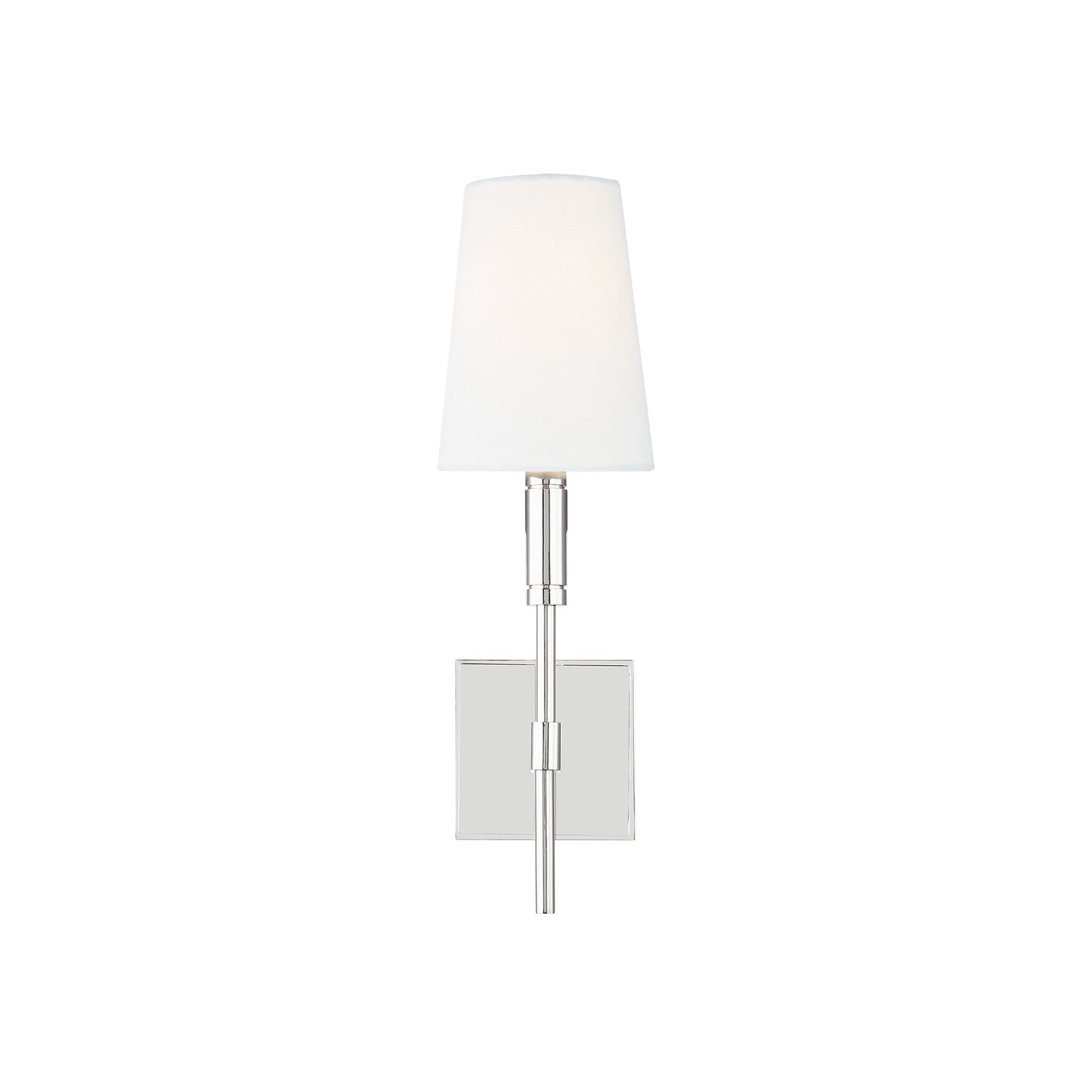 Beckham Classic Sconce with Linen Shade