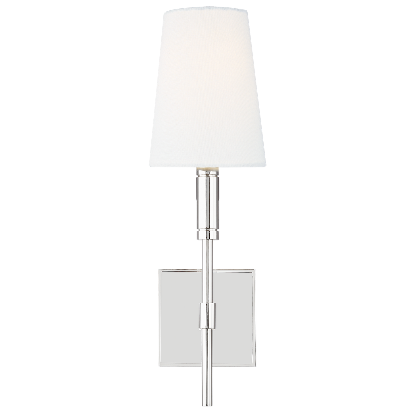 Beckham Classic Sconce with Linen Shade