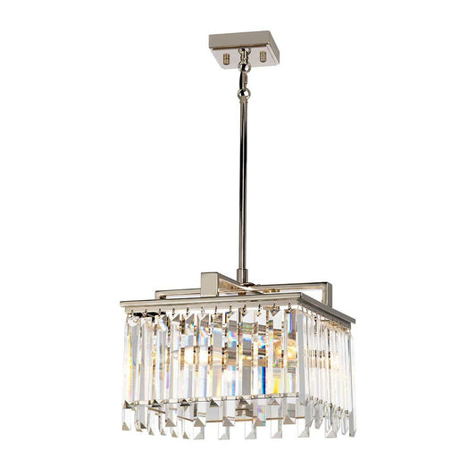 Aries 4-Light Pendant in Polished Nickel