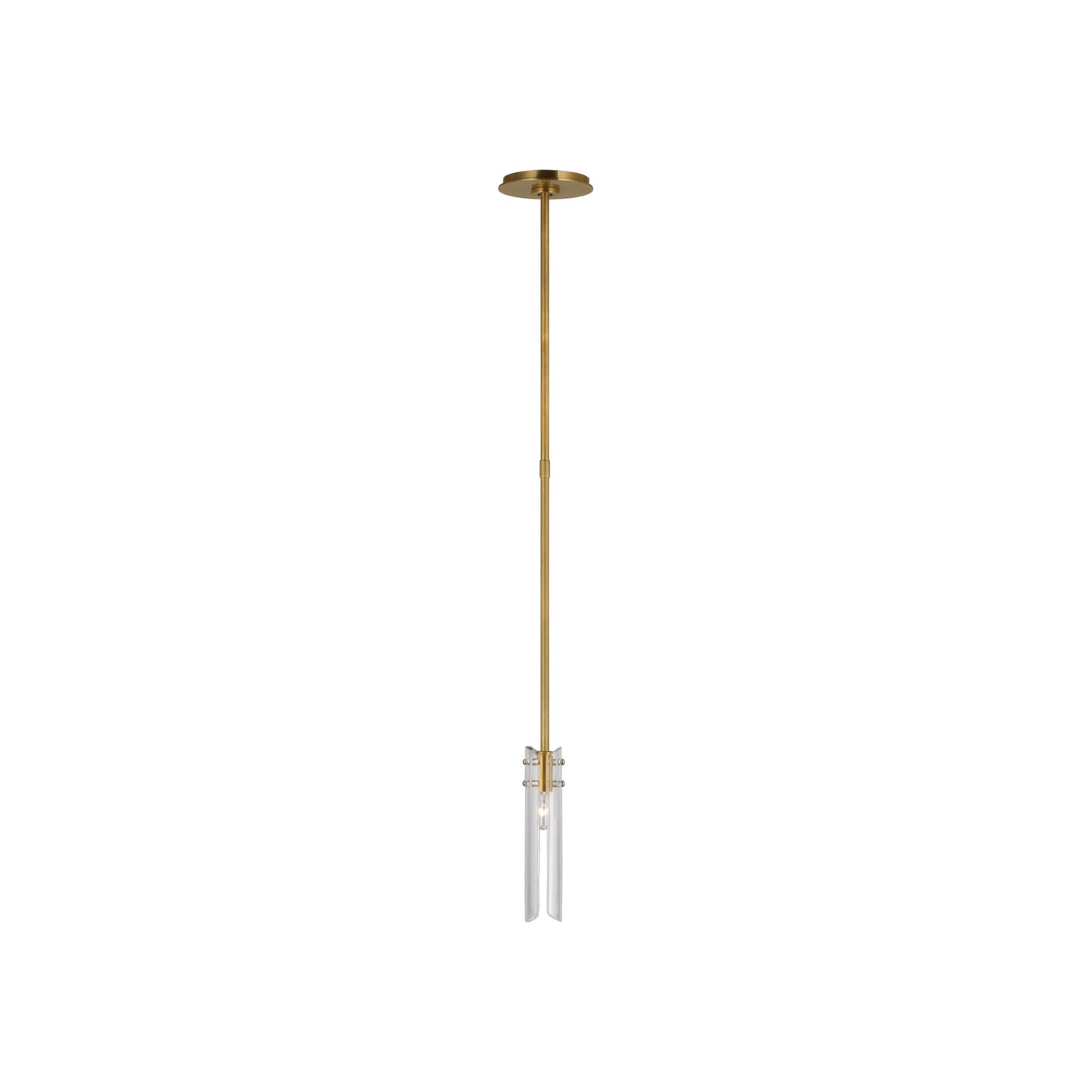 Casoria Petite Single Pendant with Clear Glass