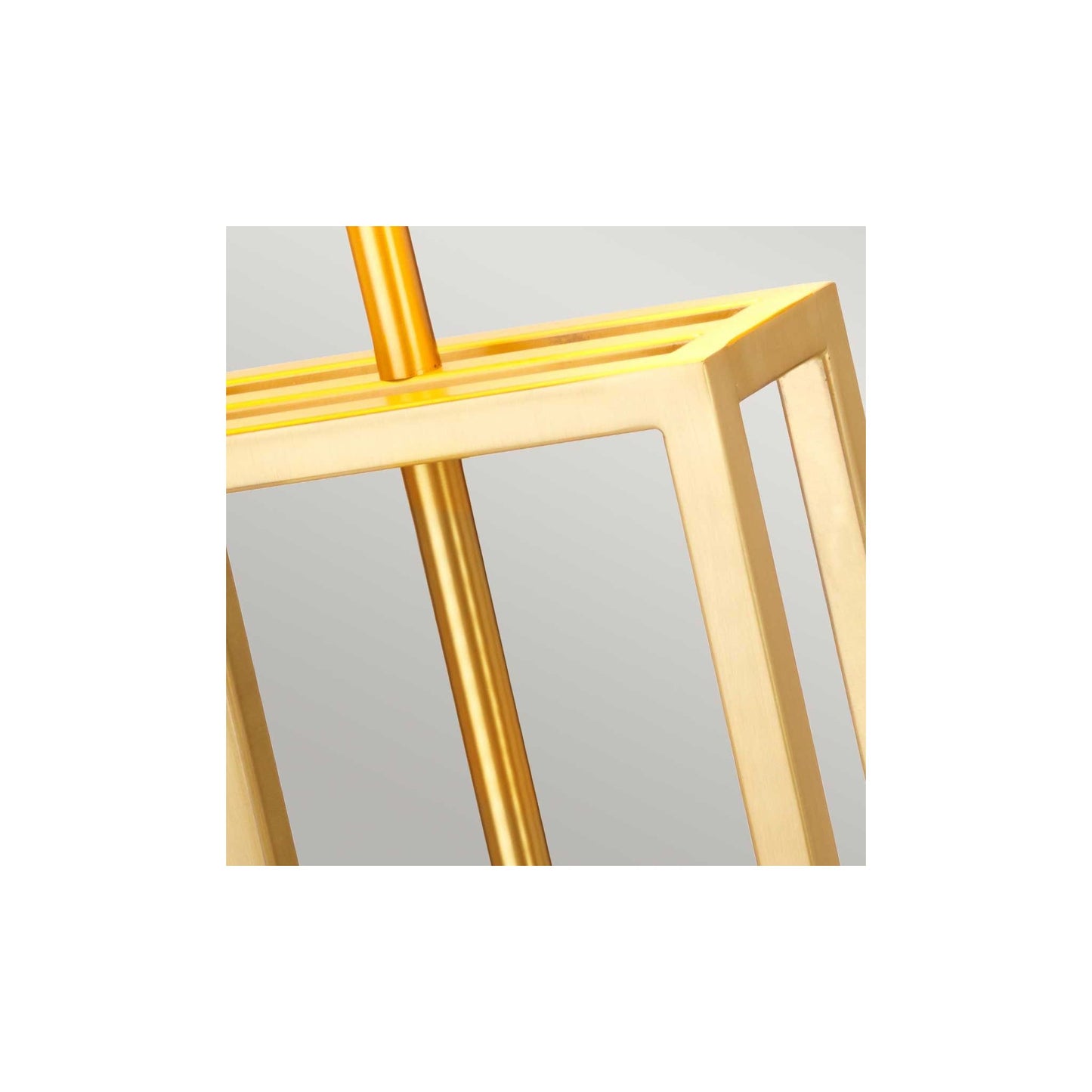 Atlas 1-Light Table Lamp in Brushed Brass with Black Shade