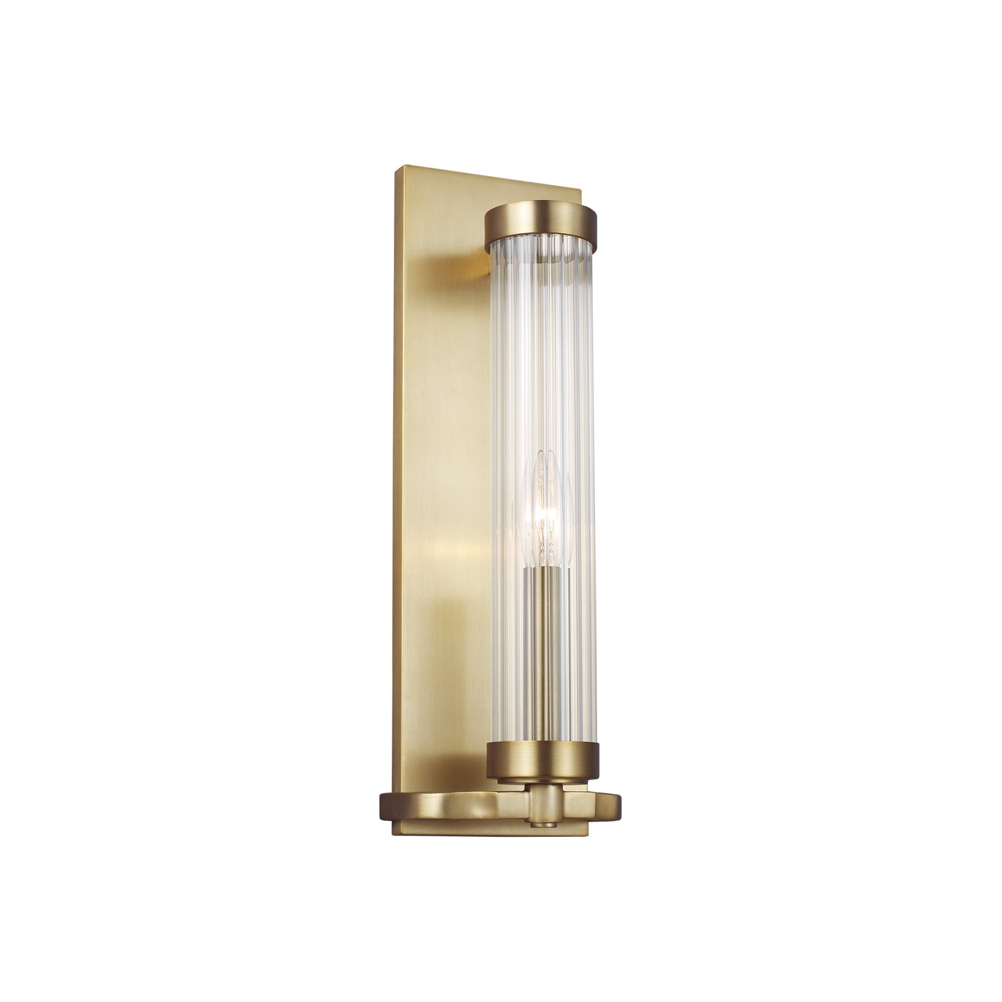 Demi Sconce with Clear Glass