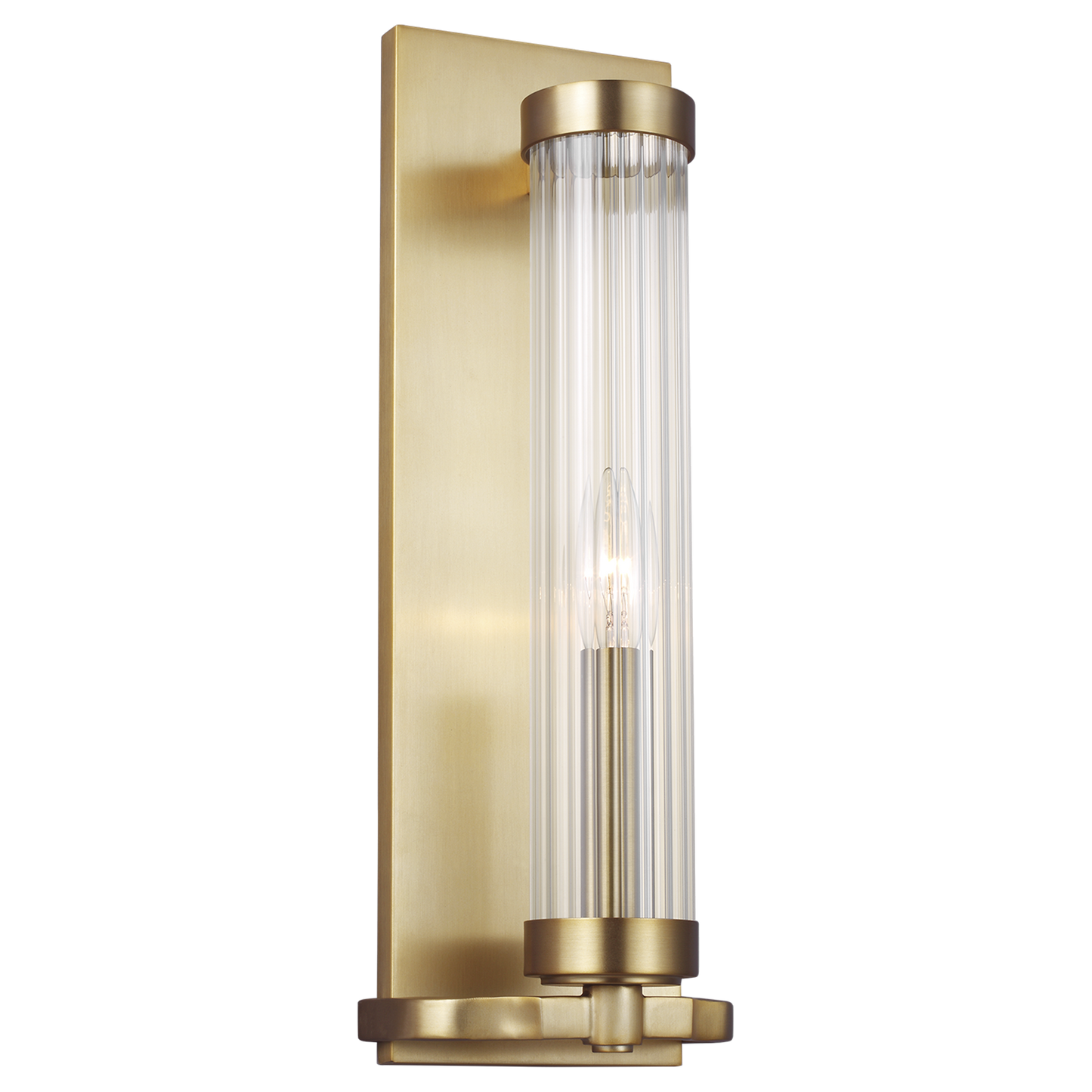 Demi Sconce with Clear Glass