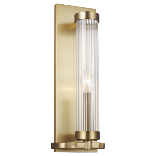 Demi Sconce with Clear Glass