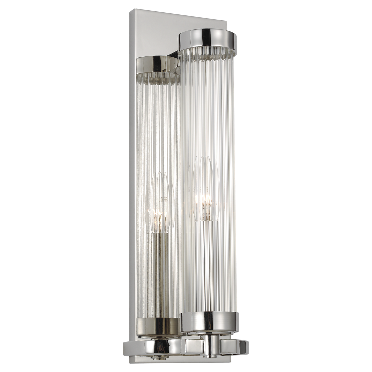 Demi Sconce with Clear Glass