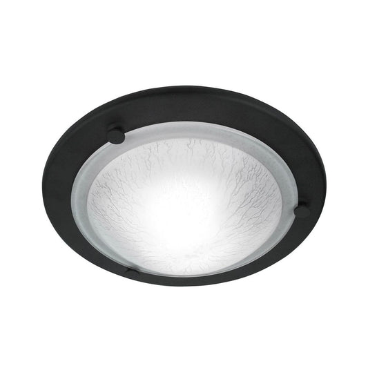 Berwick 1-Light Flush in Black