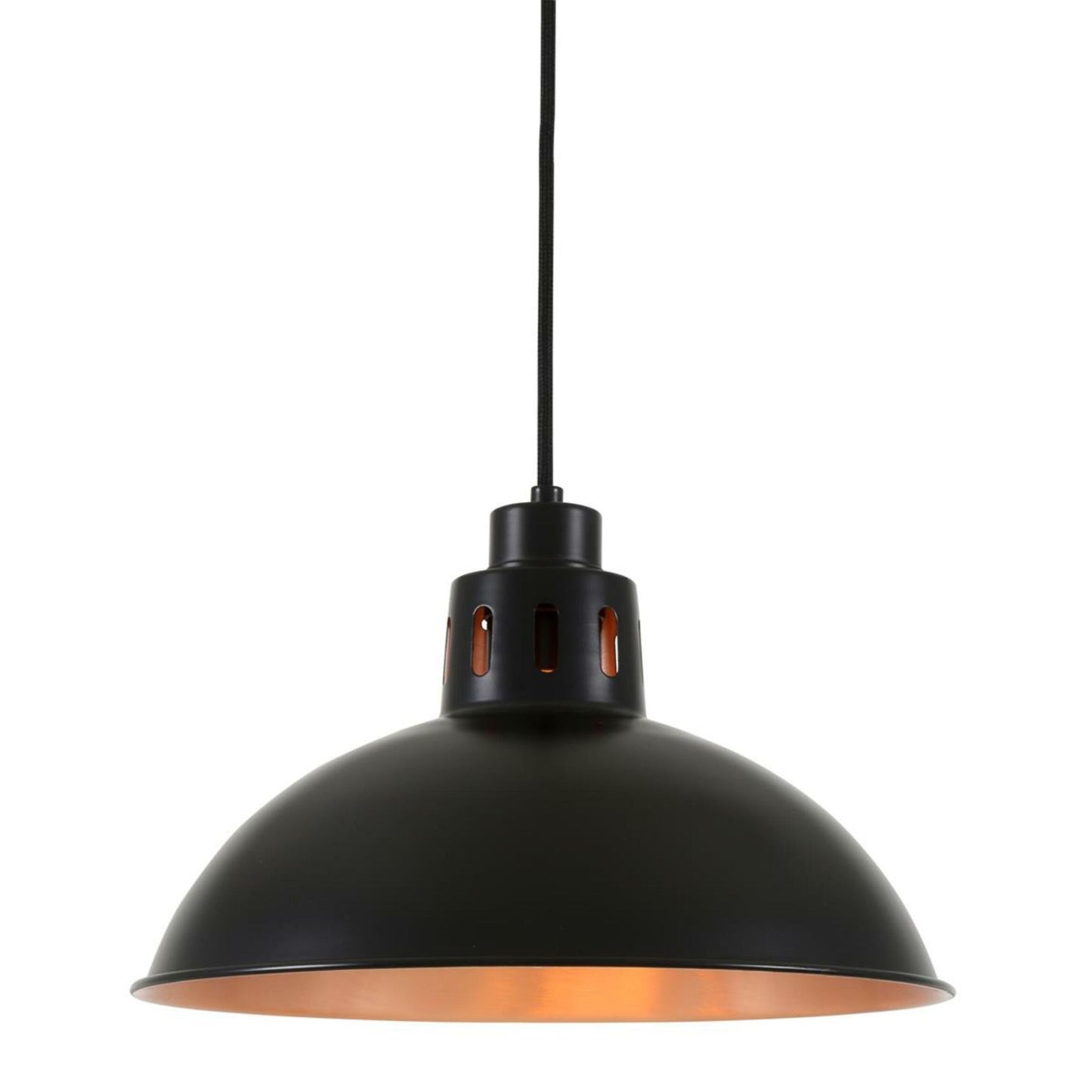 Bessemer Vintage Black and Copper Pendant