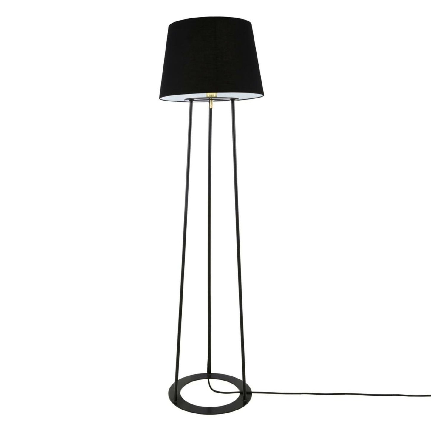 Borris Three-legged Floor Lamp in Matt Black