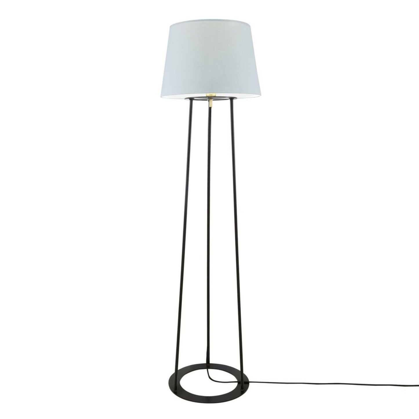 Borris Three-legged Floor Lamp in Matt Black