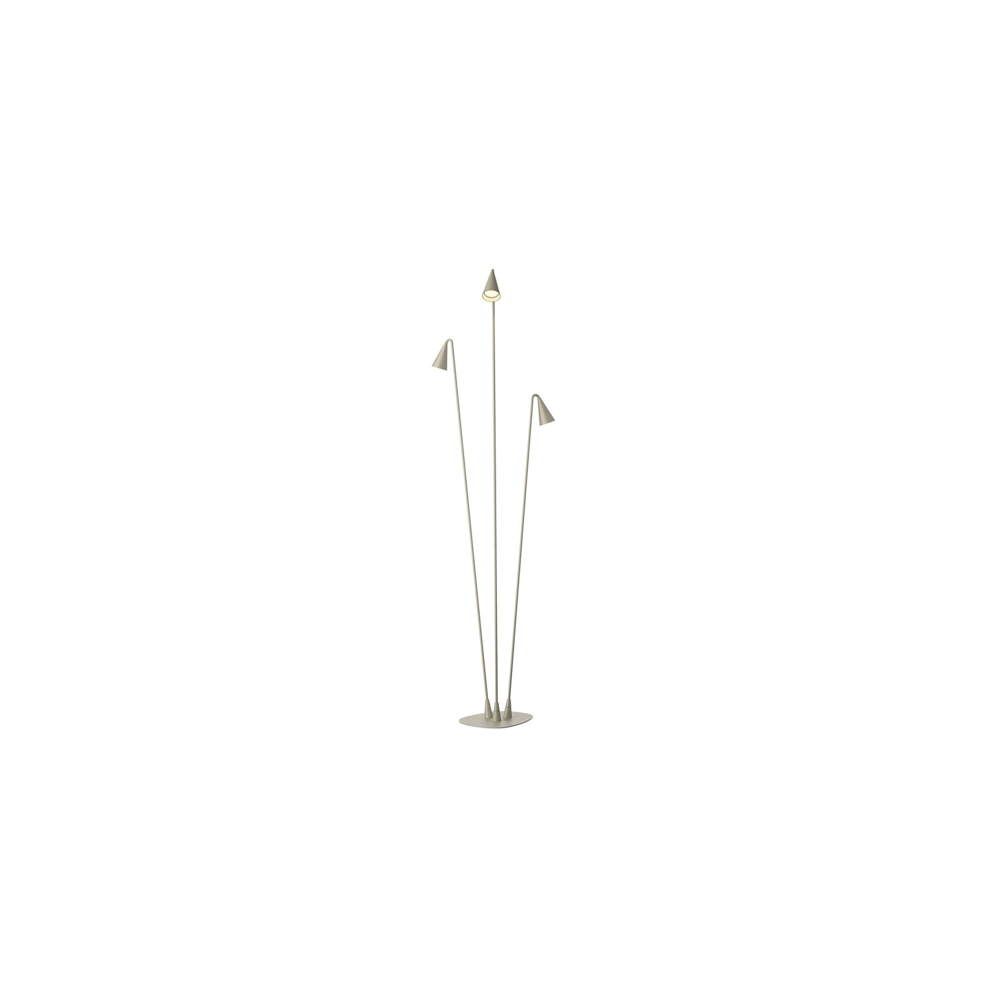 Brisa 4635 3-Light Outdoor LED Floor Lamp