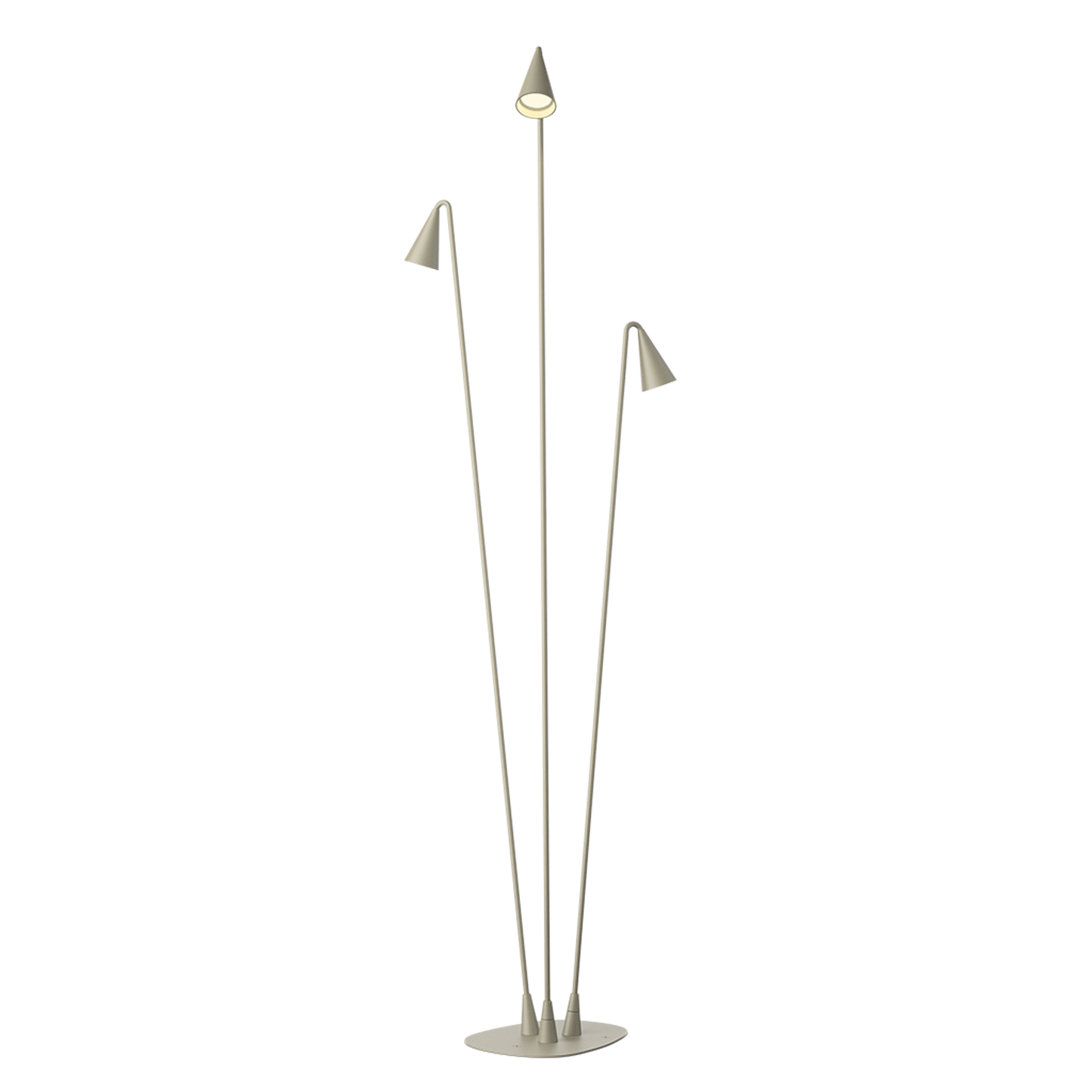 Brisa 4635 3-Light Outdoor LED Floor Lamp