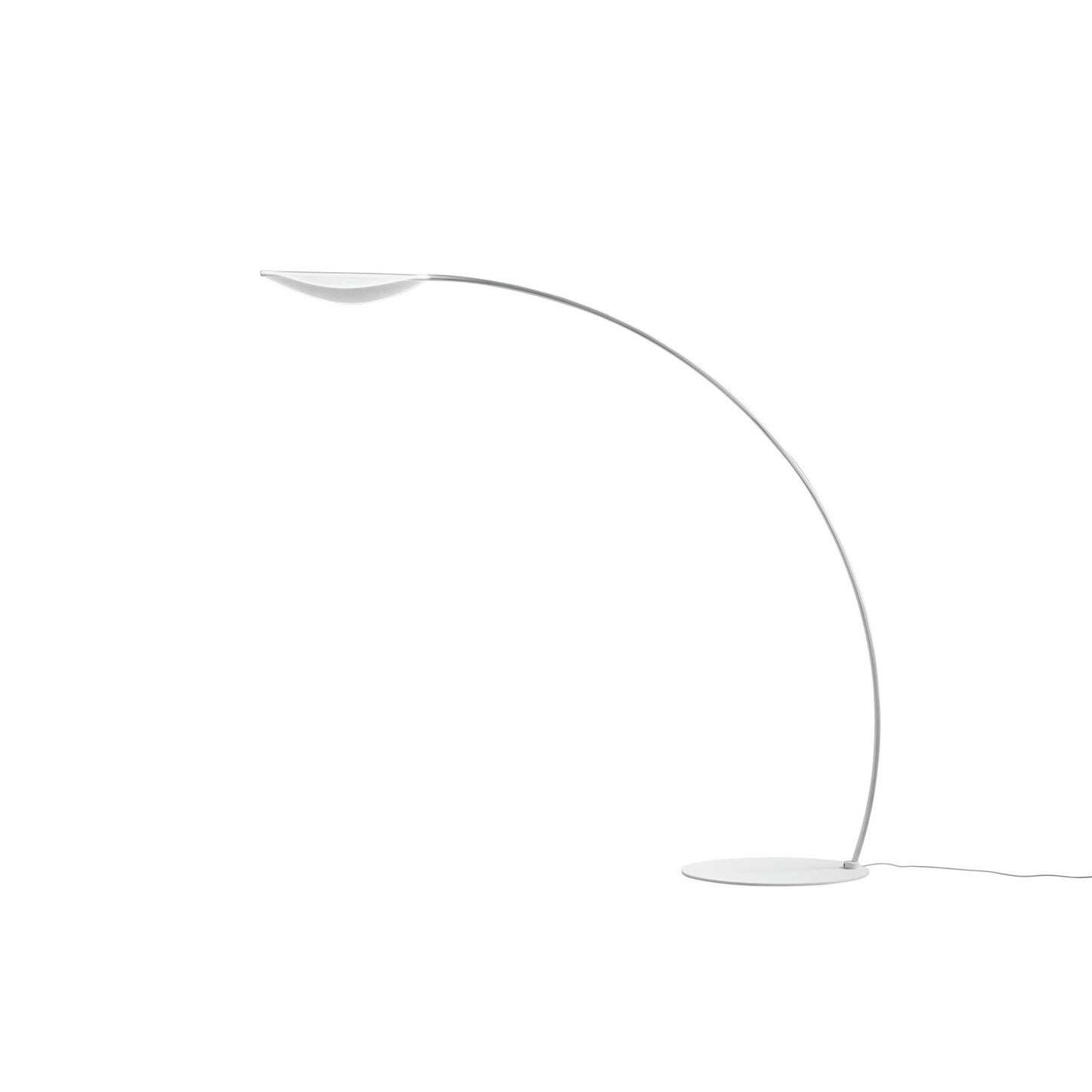 Diphy LED Floor Lamp in White