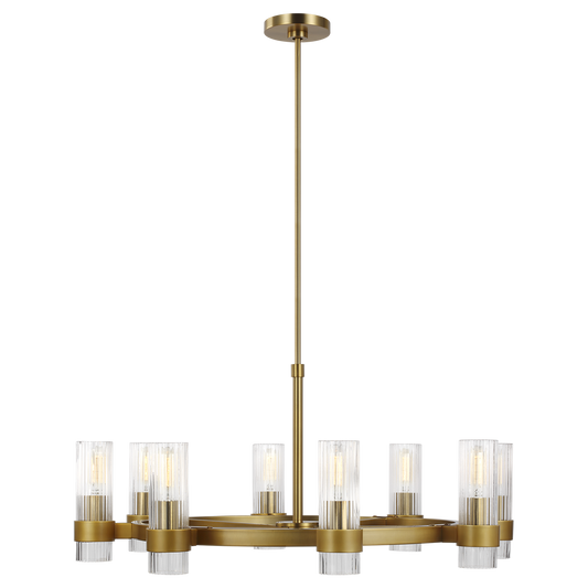 Geneva Chandelier with Clear Glass