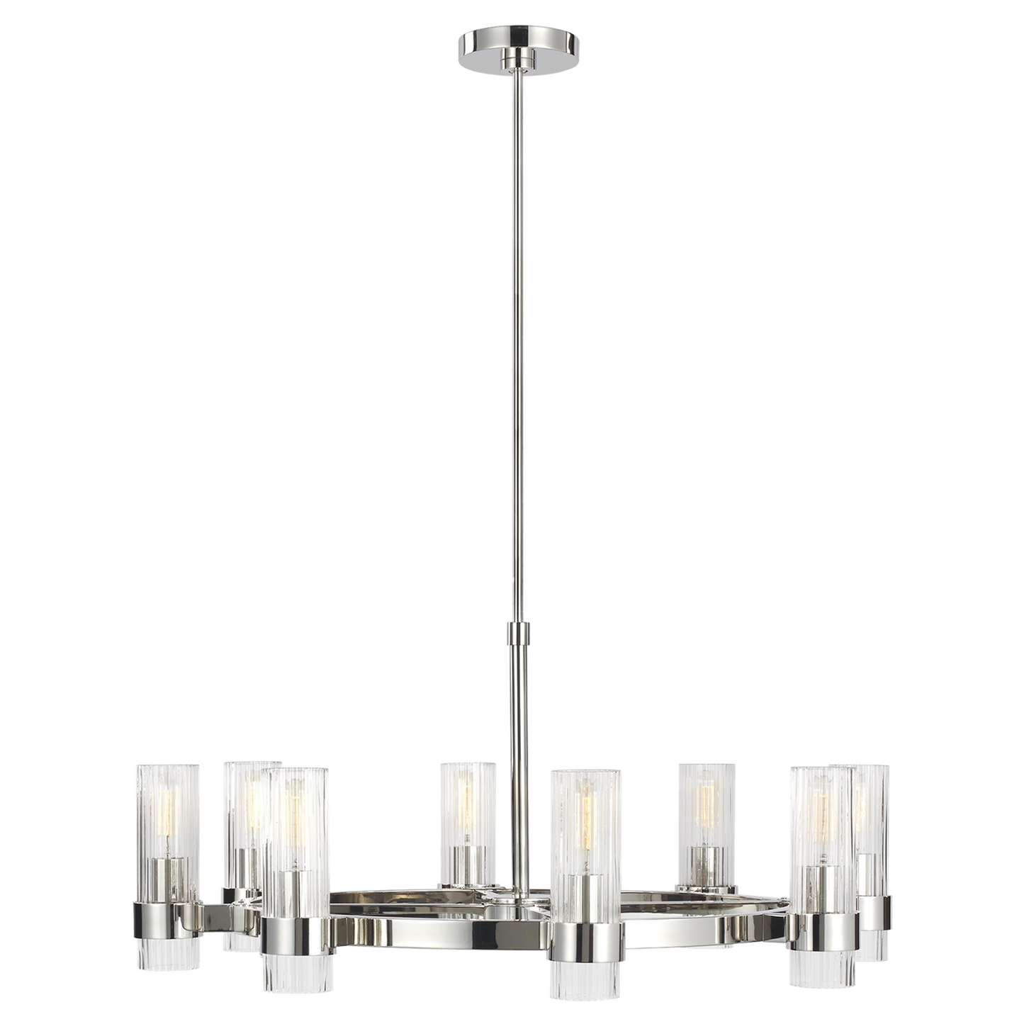 Geneva Chandelier with Clear Glass