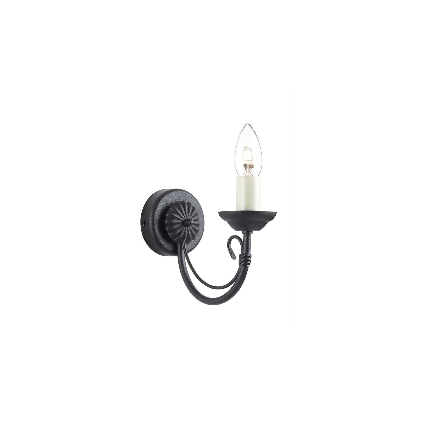 Chartwell 1-Light Wall Light in Black