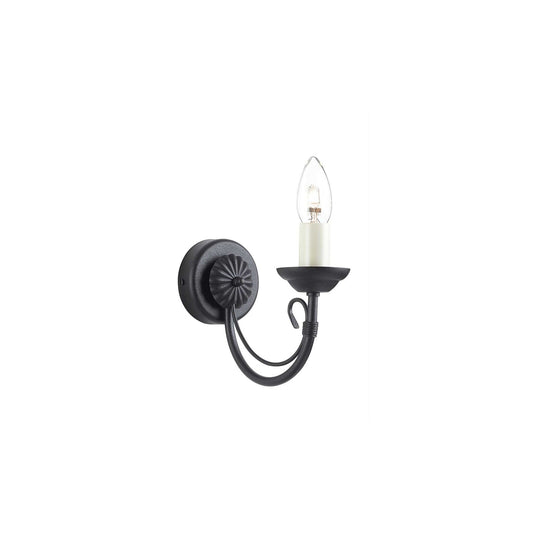 Chartwell 1-Light Wall Light in Black