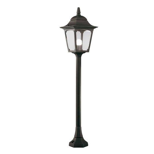 Chapel 1-Light Pillar Lantern in Black