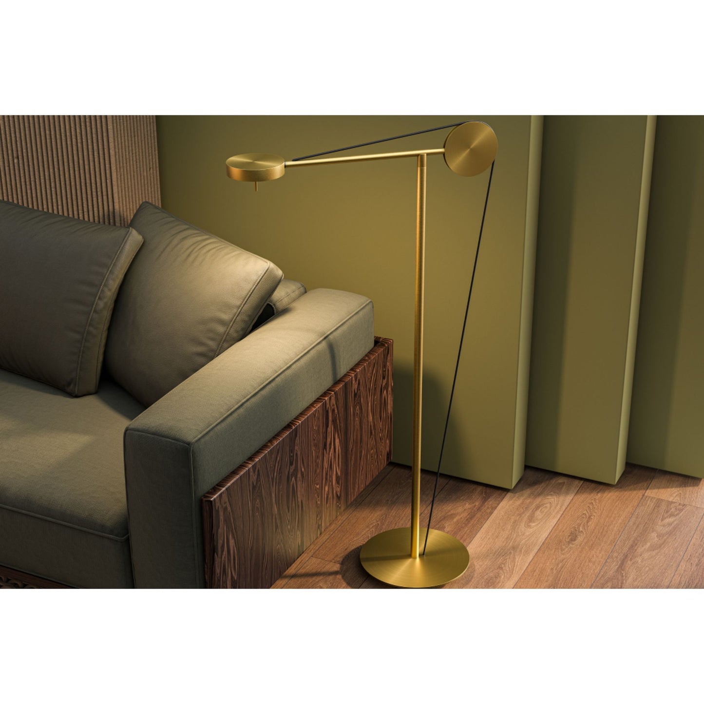 Cercle & Trait Floor Standing Reading Lamp