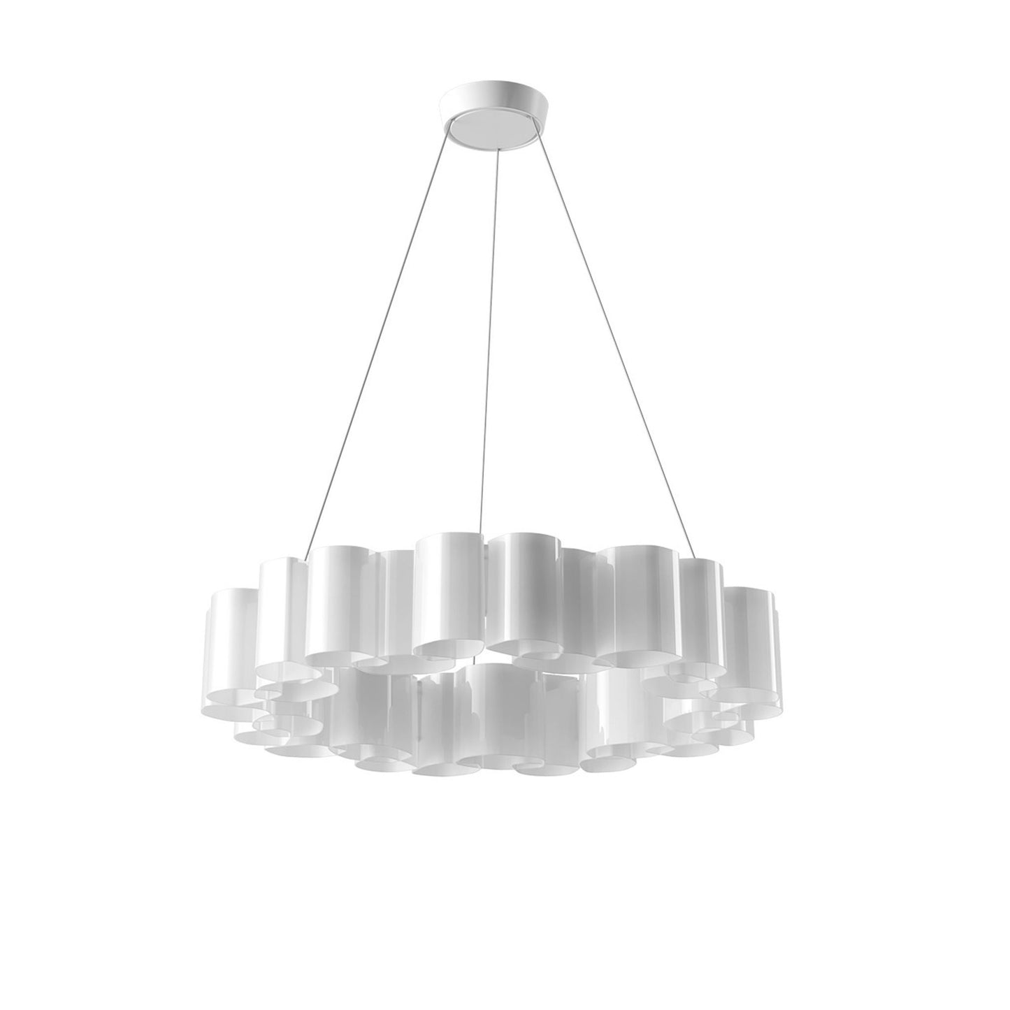 Honey LED Pendant in White