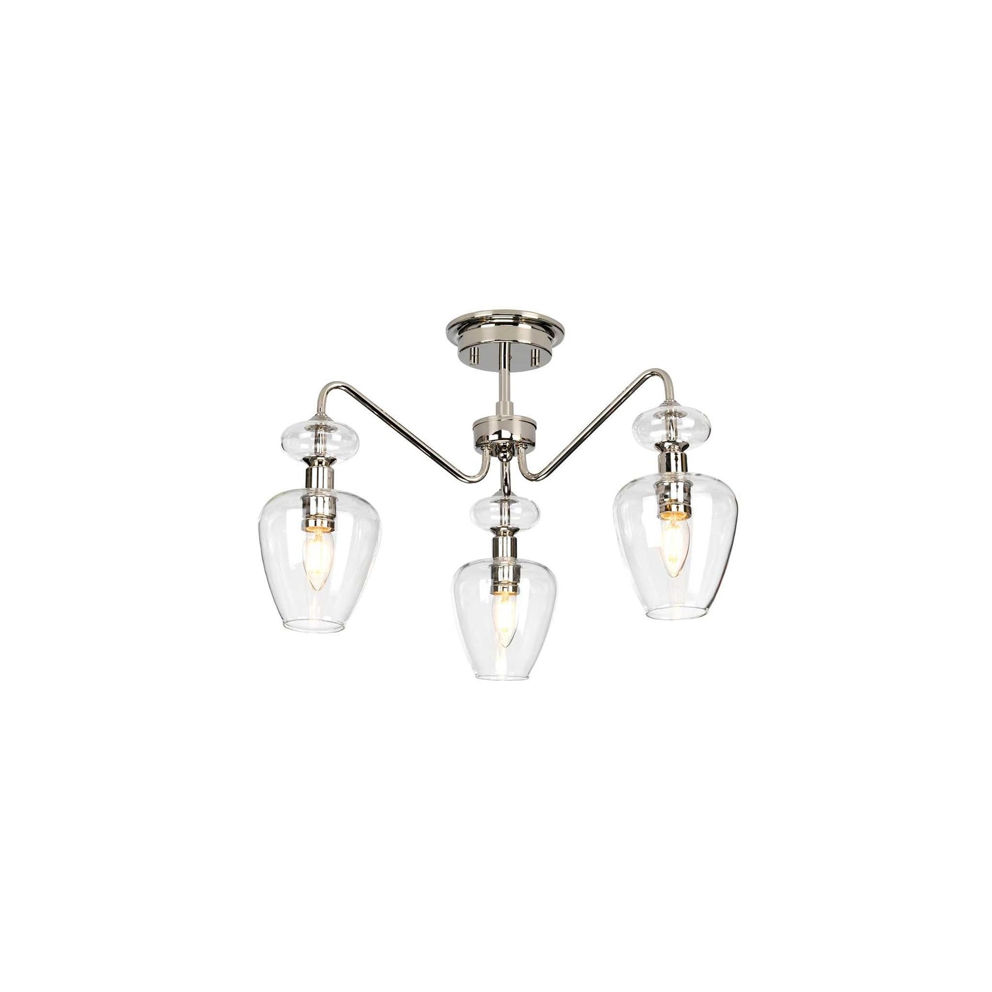 Armand 3-Light Semi Flush Mount