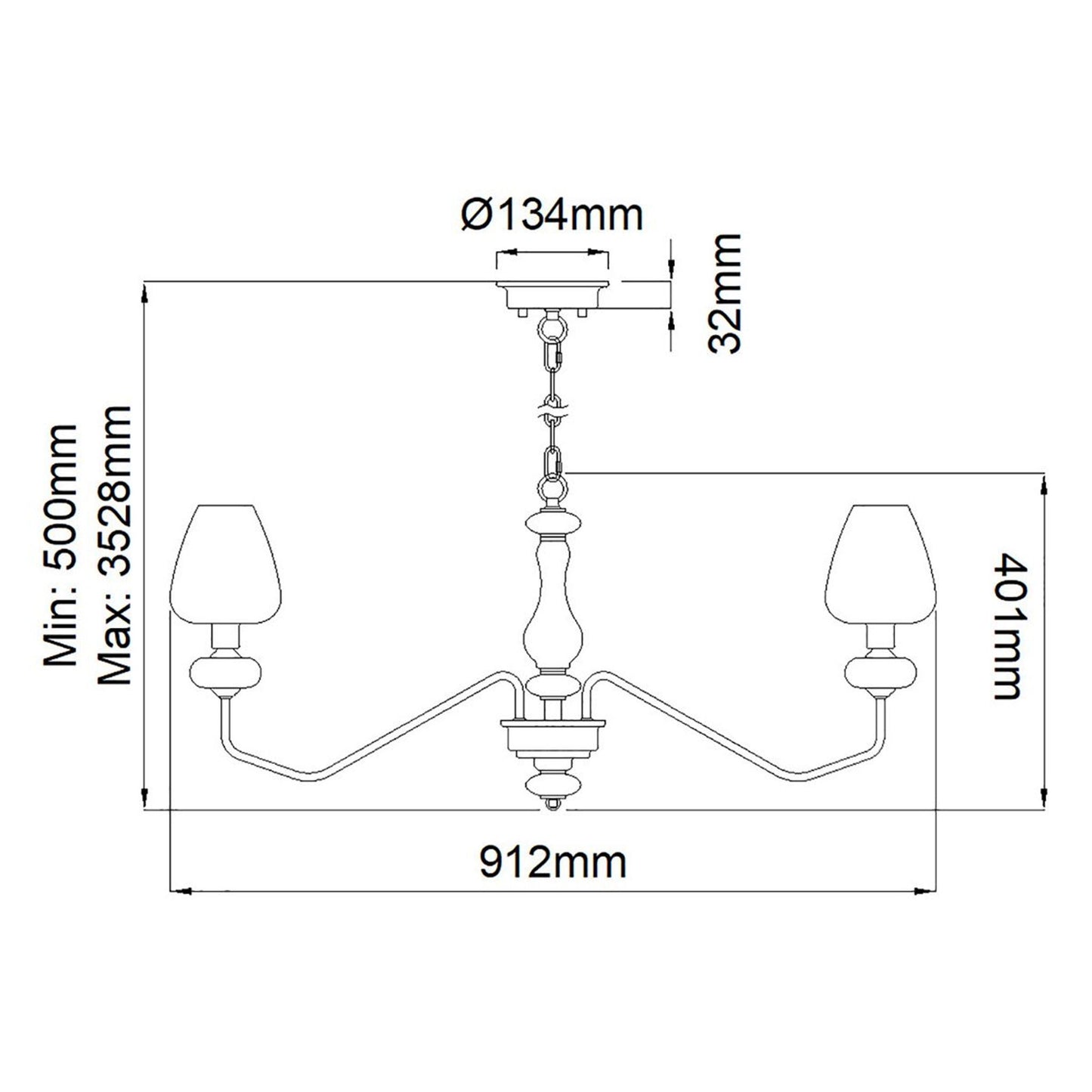 Armand 8-Light Chandelier