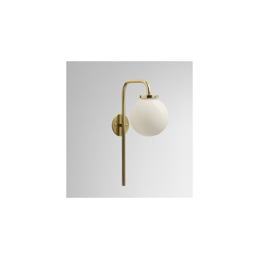 Big Bulb Opal Wall Light