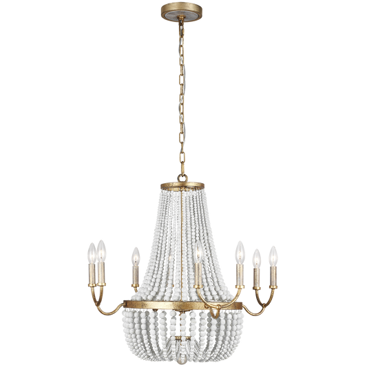 Marielle Medium Chandelier in Antique Gold