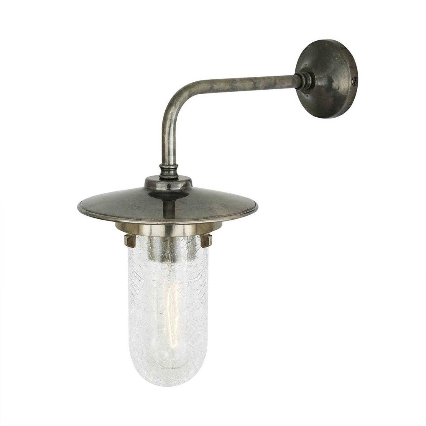 Florin Well Glass Bathroom and Outdoor Wall Light IP65