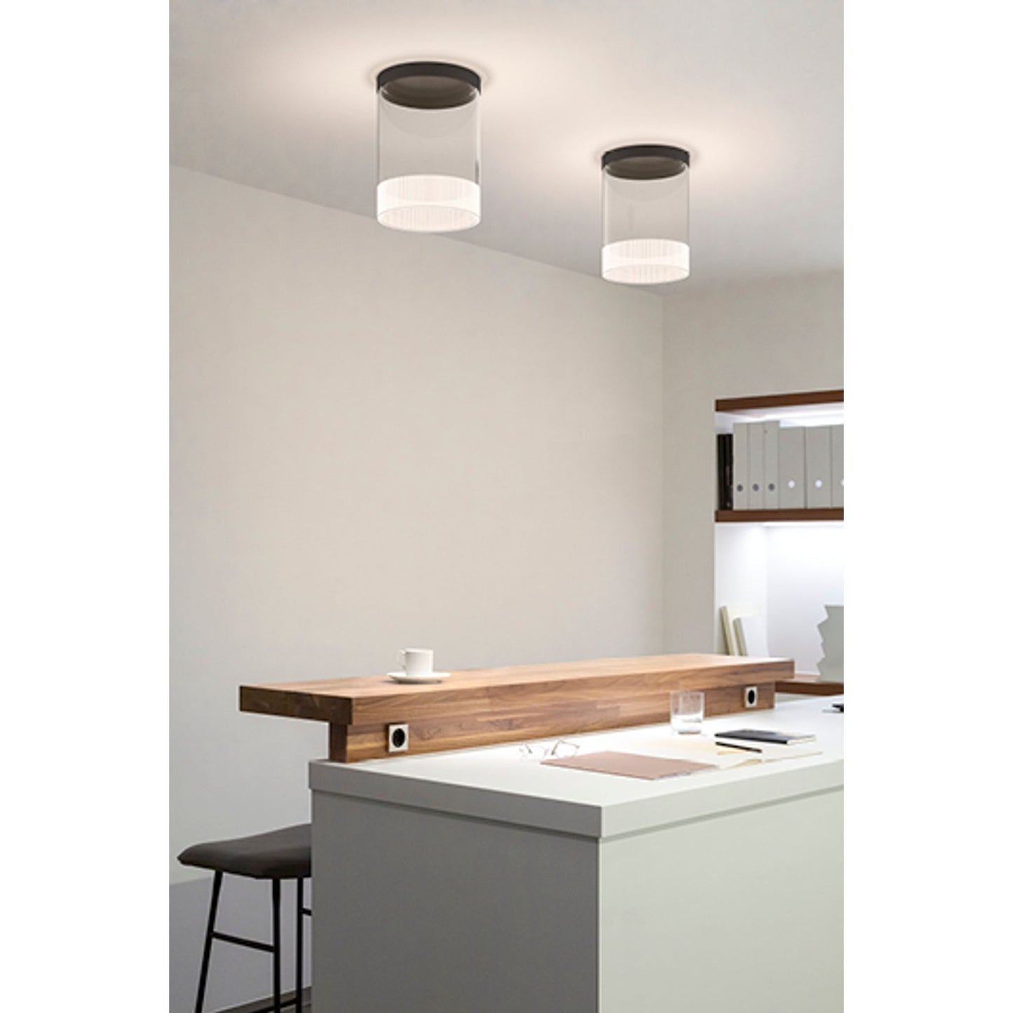 Guise LED Ceiling Light with Borosilicate Glass