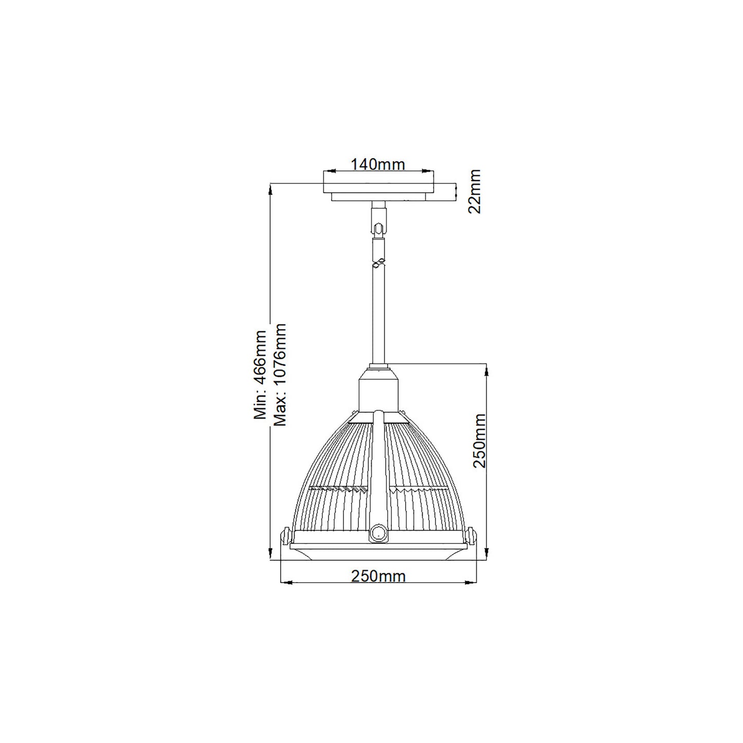 Elroy 1 Light Pendant