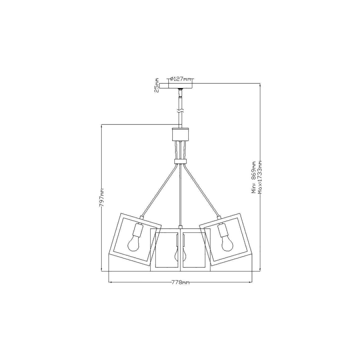 Ensemble 5-Light Pendant