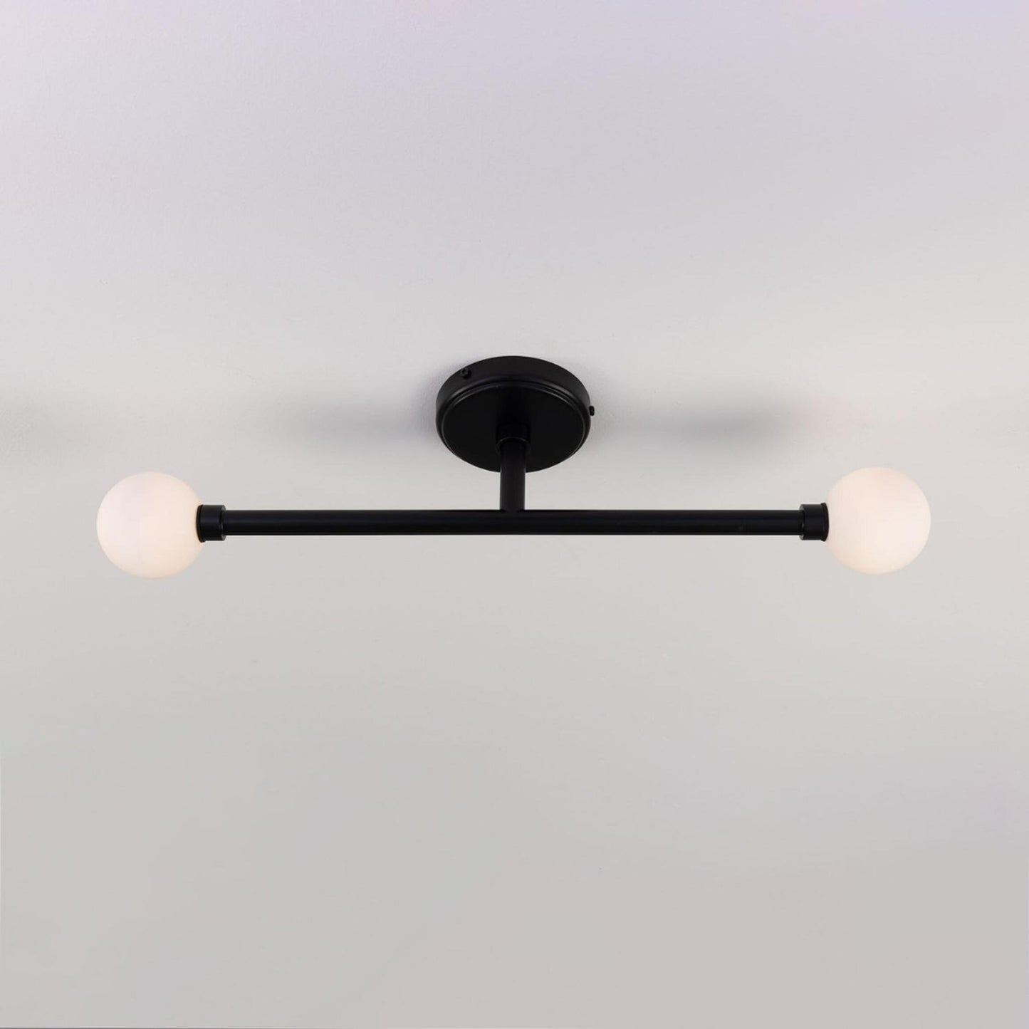 Monto Double Globe Slim Bathroom Ceiling Light