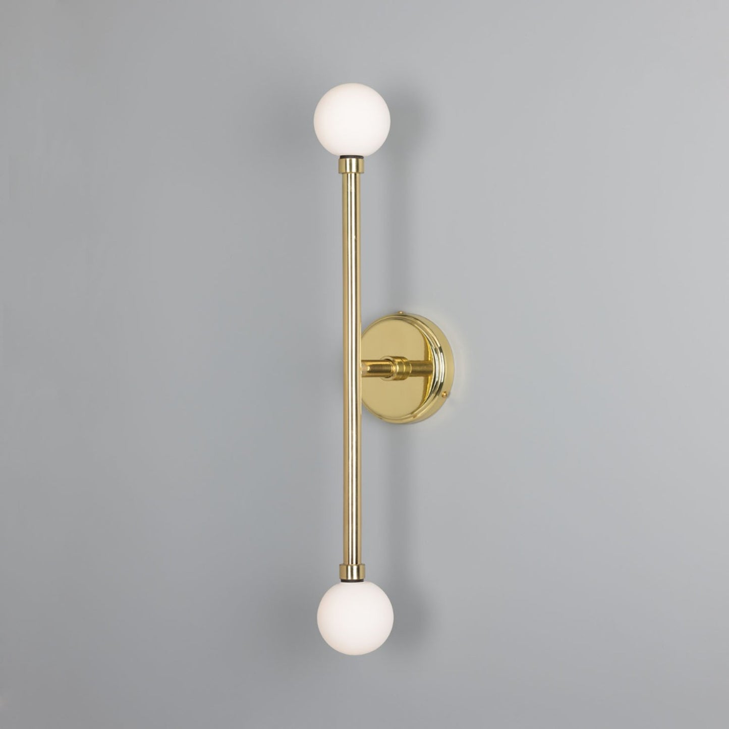 Monto Double Globe Slim Bathroom Wall Light