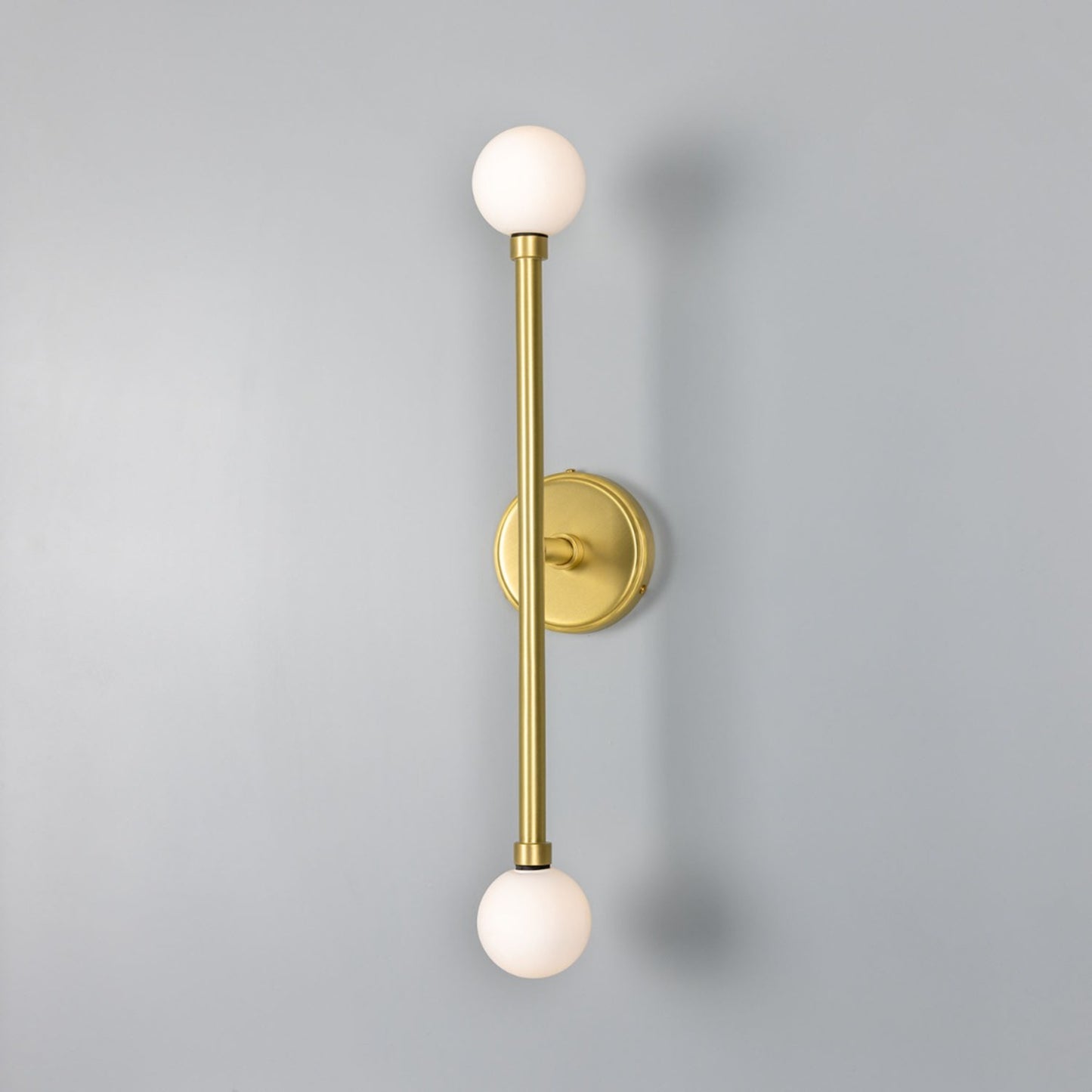 Monto Double Globe Slim Bathroom Wall Light