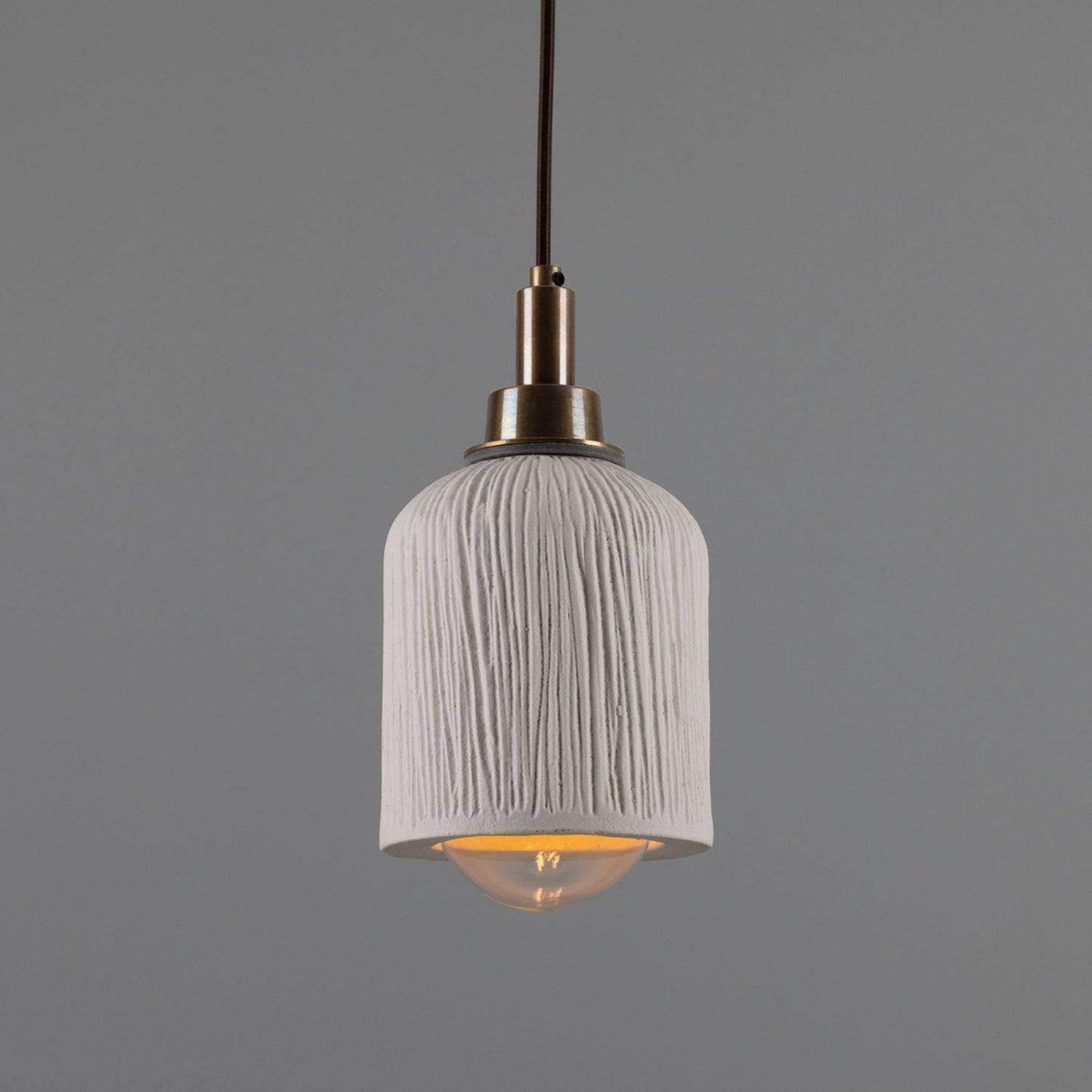 Osier Organic Ceramic Bathroom Pendant Light