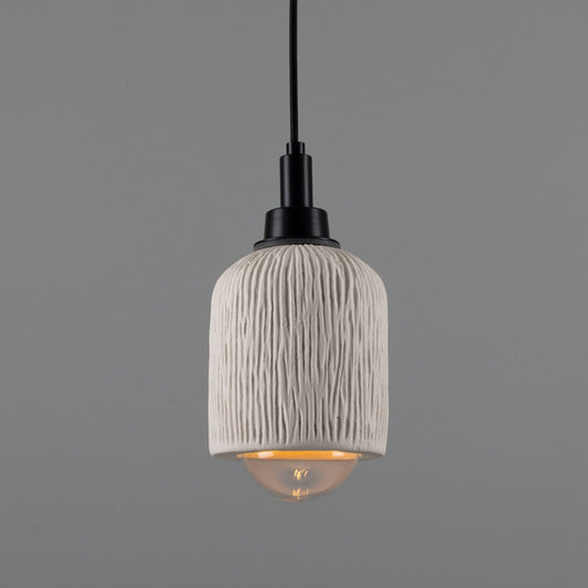 Osier Organic Ceramic Bathroom Pendant Light