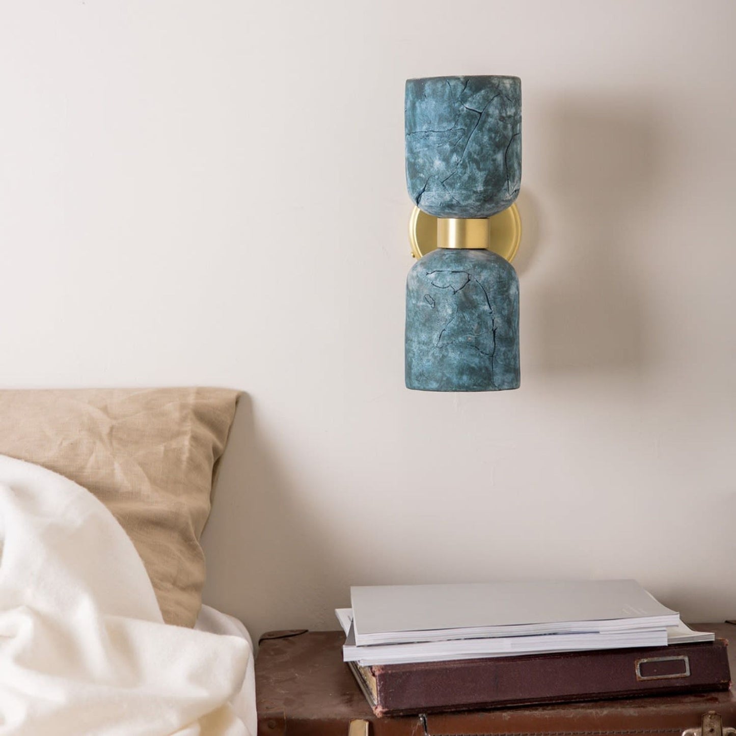 Sakura Double Ceramic Wall Light