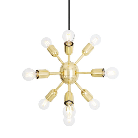 Glenties 10-Light Small Sputnik Chandelier