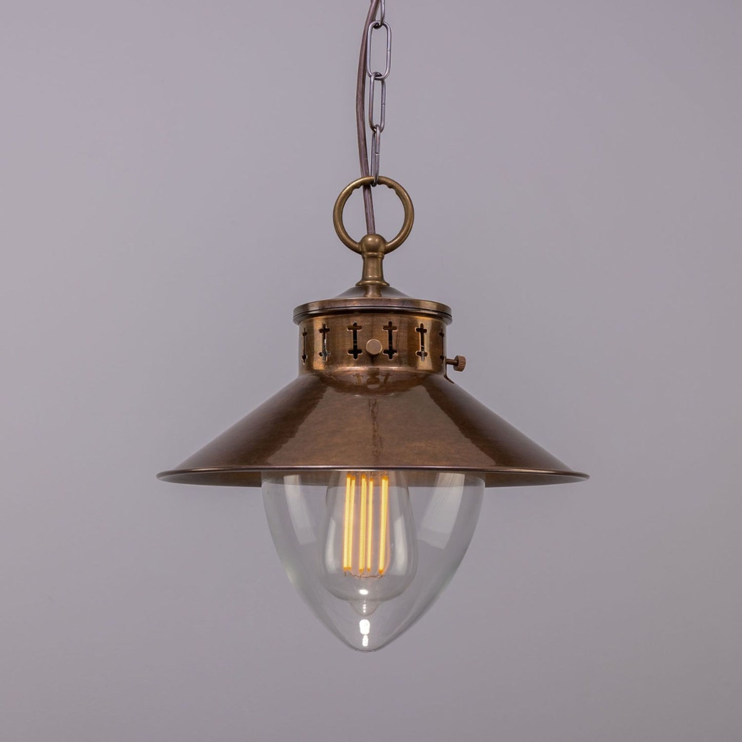 Boyd Vintage Industrial Pendant Light