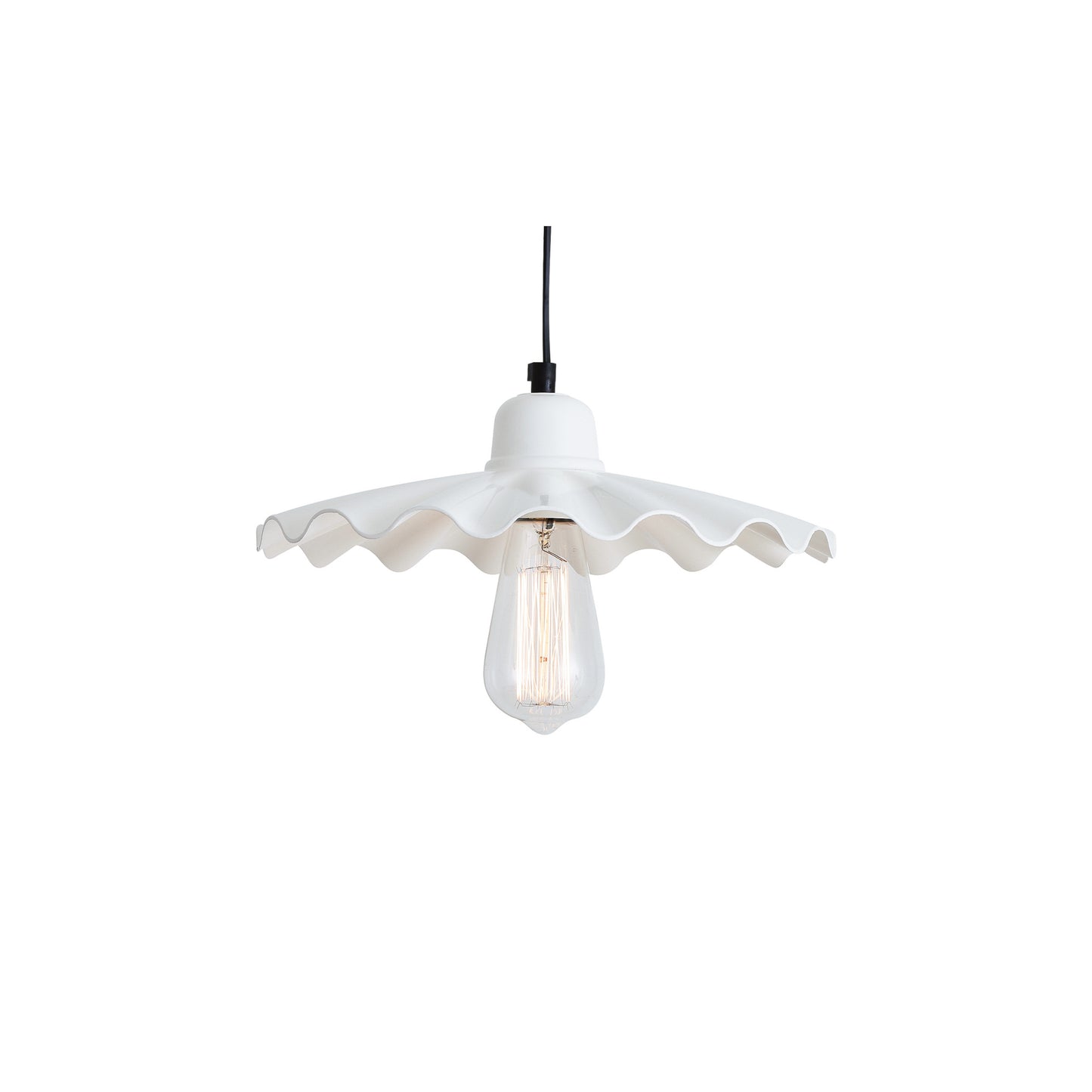 Ardle 30cm Ripple Shade Factory Pendant