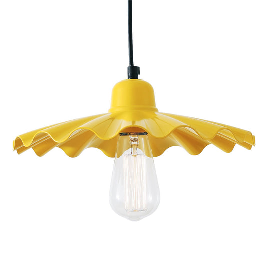 Ardle 30cm Ripple Shade Factory Pendant