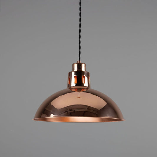 Berlin Vintage Copper Pendant Light 30cm